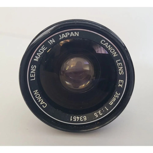 Canon EX 35mm‎ f3.5 Lens for EX Mt. Not Tested On Camera - Picture 3 of 7